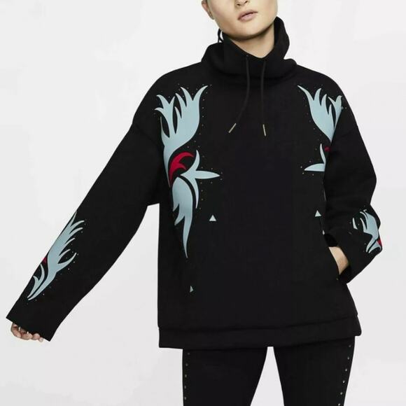 Nike Funnel-Neck Training Pullover Jacket - Picture 1 of 7